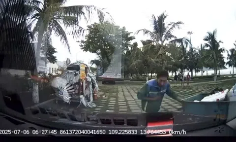 Anh công nhân môi trường nhận 'mưa lời khen' với hành động đầy trách nhiệm