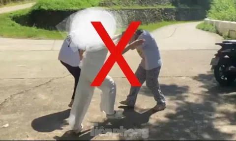 Xôn xao hai đoạn video ghi cảnh các nữ sinh Lạng Sơn đánh nhau