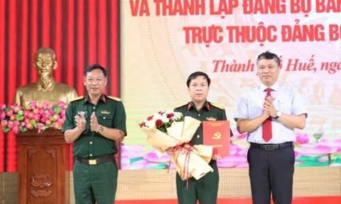 Công bố quyết định của Ban Thường vụ Thành ủy Huế về công tác cán bộ