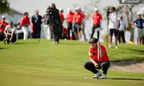 Nguyễn Anh Minh dẫn đầu tuyển golf Việt Nam dự giải Singapore Mở rộng 2025
