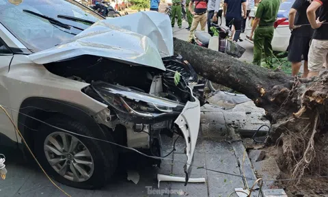 Vụ ô tô tông liên hoàn nhiều xe máy trên phố Trần Đại Nghĩa (Hà Nội): Một nữ nạn nhân 60 tuổi tử vong