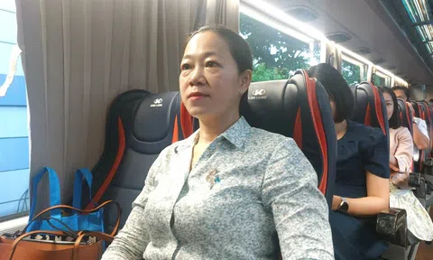 Cán bộ đi xe đưa đón đến TPHCM làm việc dần ổn định