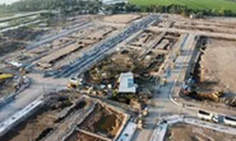 Chưa dùng cát biển san lấp Khu công nghiệp VSIP Cần Thơ