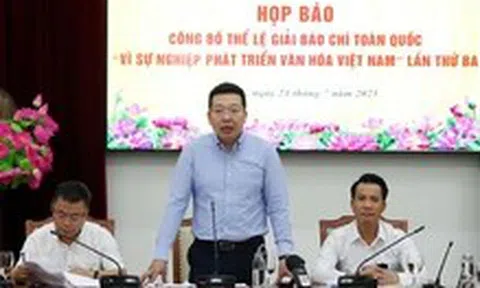 Giải báo chí ‘Vì sự nghiệp phát triển văn hóa Việt Nam’ chào đón cả tác giả ngoại
