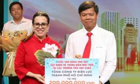 TP.HCM phát động ủng hộ điện mặt trời cho học sinh Cuba