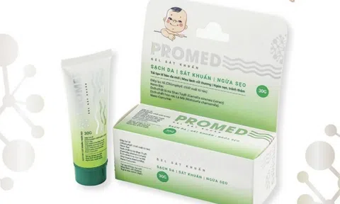 Thu hồi toàn quốc lô Gel Promed sát khuẩn, ngừa sẹo cho trẻ do vi phạm về thành phần, nhãn mác