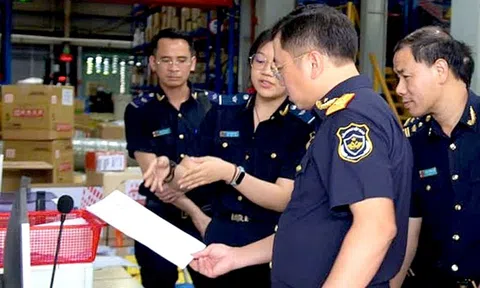 Bắt giữ nhiều lô hàng giả mạo xuất xứ Việt Nam đi Mỹ