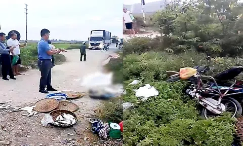 Một phụ nữ băng qua đường sắt, bị tàu hỏa đâm tử vong