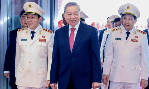 Tổng Bí thư Tô Lâm dự Lễ kỷ niệm 80 năm Ngày truyền thống Công an nhân dân