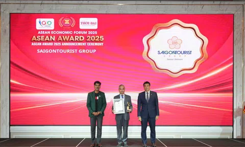 Saigontourist Group vinh dự nhận nhiều giải thưởng tại Diễn đàn Kinh tế ASEAN 2025