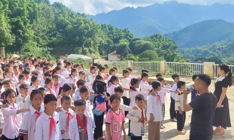Các trường vùng biên Thanh Hóa chuẩn bị lễ khai giảng đặc biệt