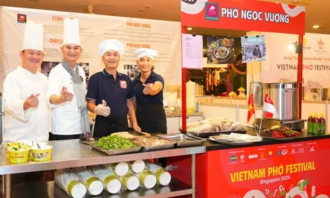 Sáng nay khai mạc Vietnam Phở Festival, lễ hội phở Việt Nam đầu tiên ở Singapore