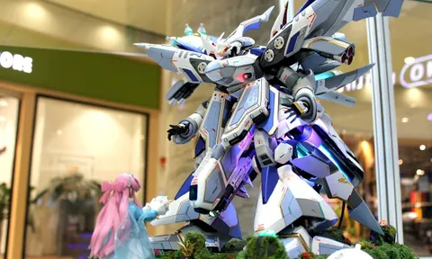 Hàng ngàn fan Gundam đổ về triển lãm Gundam Builders World Cup 2025