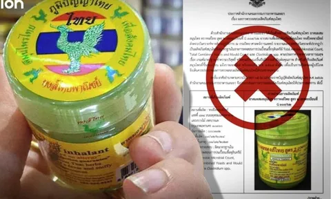 Dầu hít mũi Hong Thai đang bị thu hồi: Có nguy cơ ảnh hưởng đến sức khỏe thế nào?
