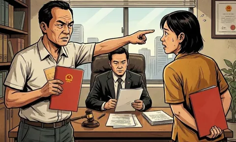 Chủ nhà đem sổ hồng đi cầm rồi làm sổ mới, chủ tiệm cầm đồ kiện được không?