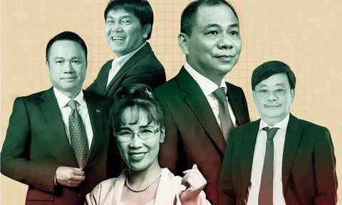 5 tỉ phú Việt Nam nắm giữ hơn 38 tỉ USD là ai?