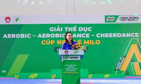 Mãn nhãn với màn trình diễn của 68 đội tại Giải thể dục Aerobic Cúp MILO lần VIII