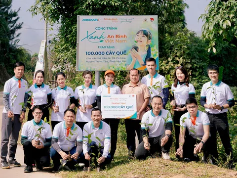 ABBANK gây quỹ thành công 100.000 cây quế tặng bà con tỉnh Yên Bái
