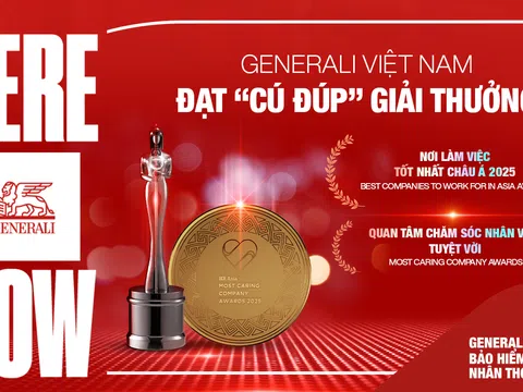 Generali Việt Nam được vinh danh tại HR Asia Awards 2025