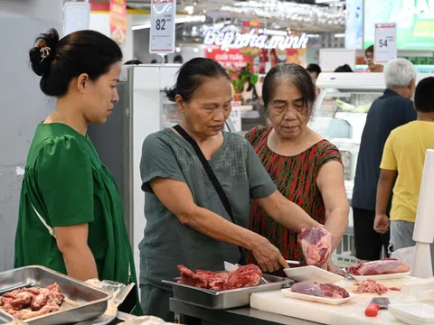 Hà Nội: Lo bão đổ bộ, khách đi siêu thị mua thực phẩm tăng gấp 30 lần