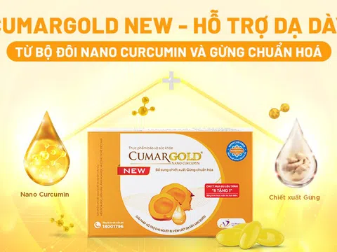 TPBVSK CumarGold New - Hơn 1 thập kỉ hỗ trợ người trào ngược, viêm loét dạ dày