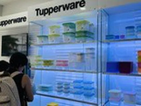 Đua mua hàng gia dụng Tupperware của Mỹ khi hãng 78 tuổi tuyên bố phá sản