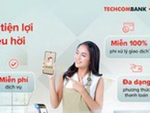 Nhận thanh toán dễ dàng với SoftPOS Techcombank