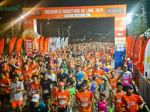 Herbalife Việt Nam là nhà tài trợ dinh dưỡng cho giải VnExpress Marathon Hạ Long 2024