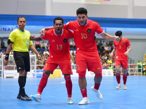 Tuyển futsal Indonesia được thưởng 13 tỷ đồng nhờ chức vô địch Đông Nam Á