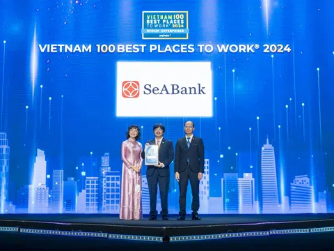 SeABank được vinh danh Nơi làm việc tốt nhất Việt Nam 2024