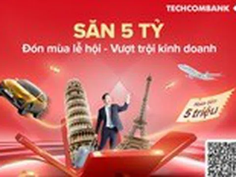 Cơ hội trúng xe VinFast khi giao dịch tại Techcombank