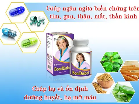 TPBVSK BoniDiabet – Gần 2 thập kỷ đồng hành cùng người bệnh tiểu đường