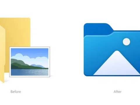 Windows 10 có bộ biểu tượng File Explorer mới