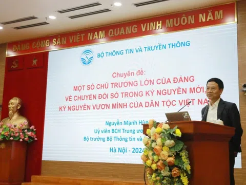 Bộ trưởng Nguyễn Mạnh Hùng: Chuyển đổi số là lời giải cho những vấn đề lớn