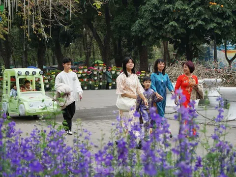 Hà Nội: Công viên vắng vẻ, 'hà mã baby' gây ấn tượng