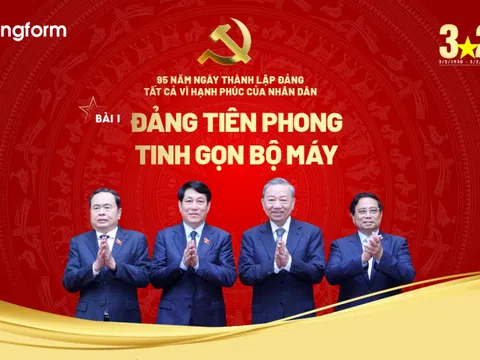 Đảng tiên phong tinh gọn bộ máy