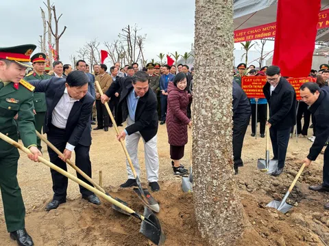 Nhiều tỉnh thành phát động 'Tết trồng cây' ngày đầu khai xuân