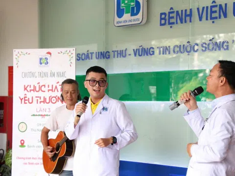 Khi y bác sĩ cất tiếng hát yêu thương dành cho bệnh nhân