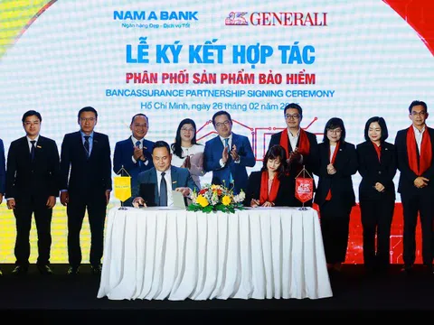 Generali Việt Nam và Ngân hàng Nam Á hợp tác phân phối sản phẩm bảo hiểm