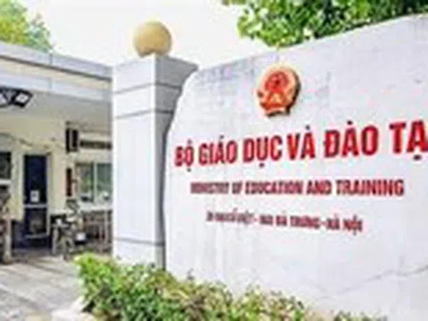 Bộ Giáo dục và Đào tạo giảm 5 đơn vị sau sắp xếp, tinh gọn