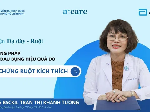 Phương pháp hiệu quả giảm đau bụng do hội chứng ruột kích thích