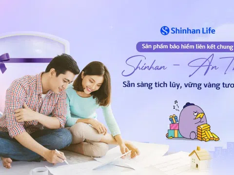 Shinhan Life ra mắt sản phẩm bảo hiểm liên kết chung đóng phí định kỳ