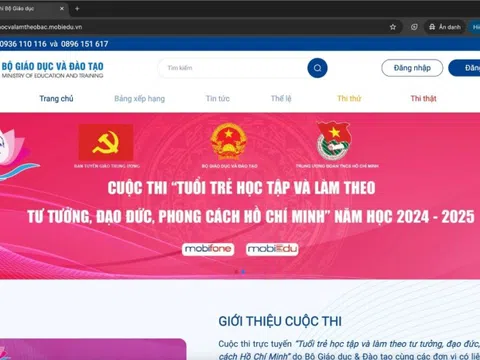 mobiEdu đồng hành cùng cuộc thi 'Tuổi trẻ học tập và làm theo tư tưởng, đạo đức, phong cách Hồ Chí Minh'