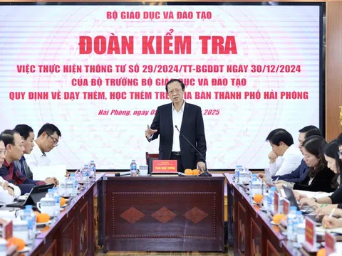 Bộ GD&ĐT đề nghị địa phương hỗ trợ thủ tục đăng kí dạy thêm, học thêm