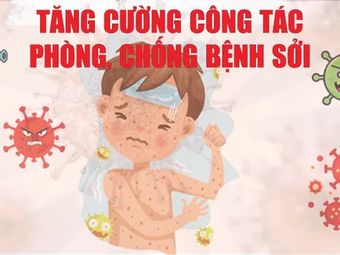 Infographics: Đẩy nhanh tiêm chủng vaccine phòng, chống bệnh Sởi