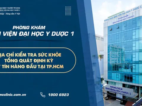 Khám sức khỏe tổng quát định kỳ tại Phòng khám Bệnh viện Đại học Y Dược 1 – Chăm sóc toàn diện, an tâm sống khỏe!