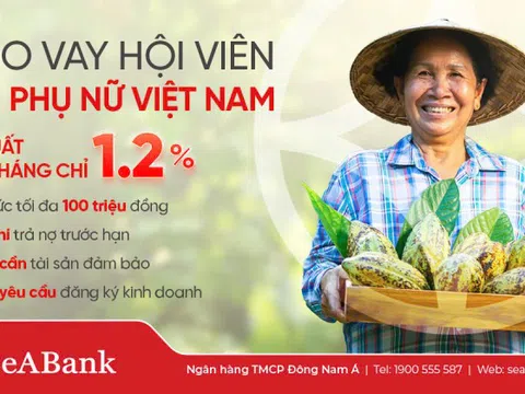 SeABank triển khai gói vay tín chấp 300 tỷ đồng lãi suất ưu đãi dành cho phụ nữ