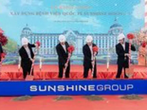 Sunshine Group khởi công bệnh viện quốc tế tại Noble Palace Tay Thang Long