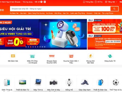 Shopee nói về việc áp dụng mức phí mới từ ngày 1/4