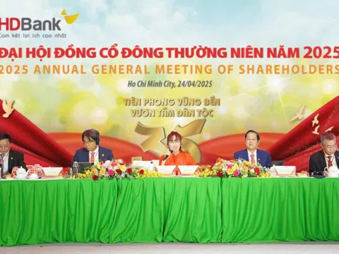 HDBank đặt mục tiêu lợi nhuận 2025 hơn 21.000 tỷ đồng